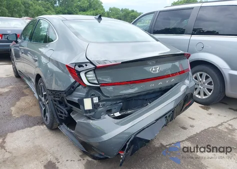 2021 Hyundai Sonata N Line from USA, damaged, VIN 5NPEK4JC4MH128041